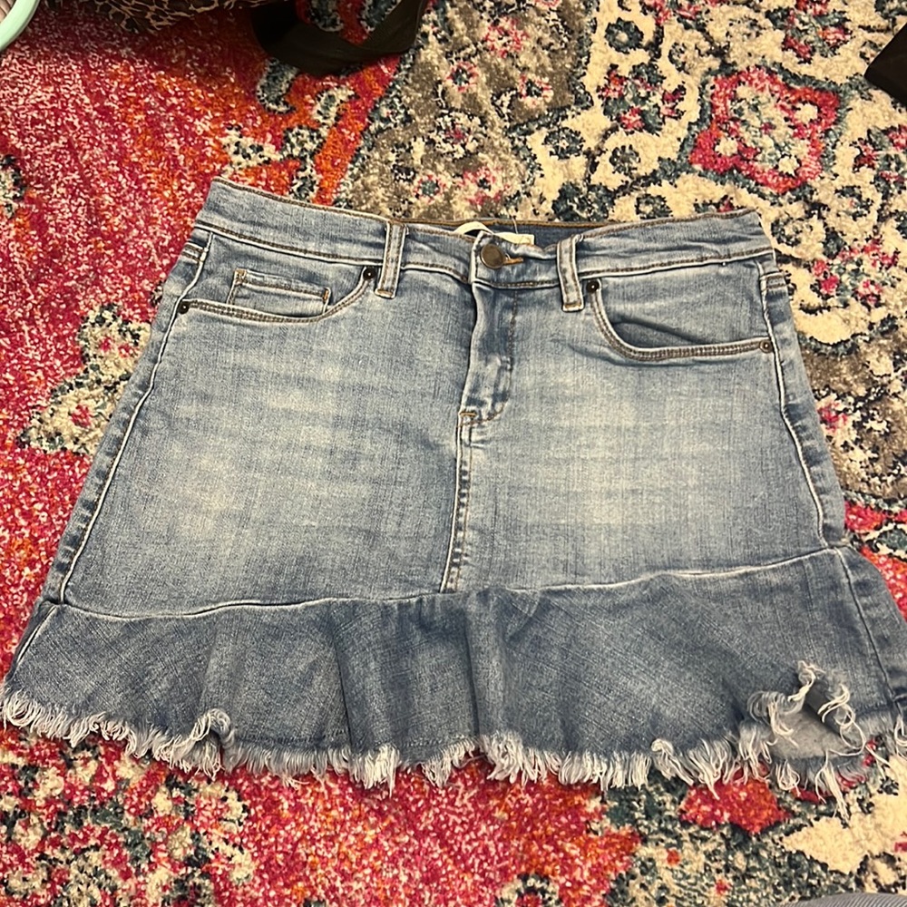 Chelsea & Violet Jean Skirt
